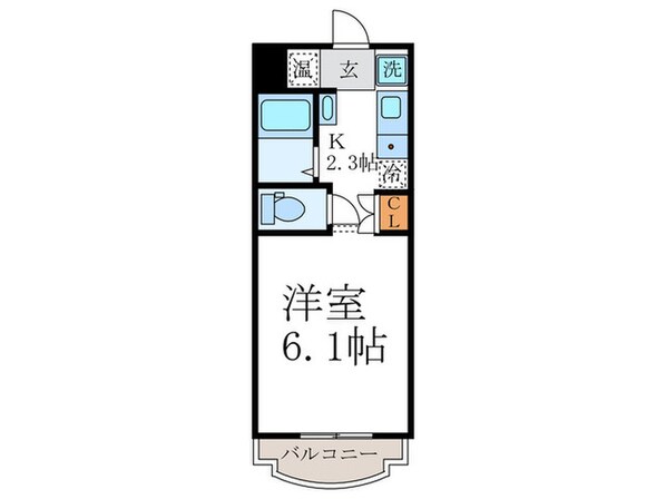 鞍馬口アイビ-ハウスの物件間取画像